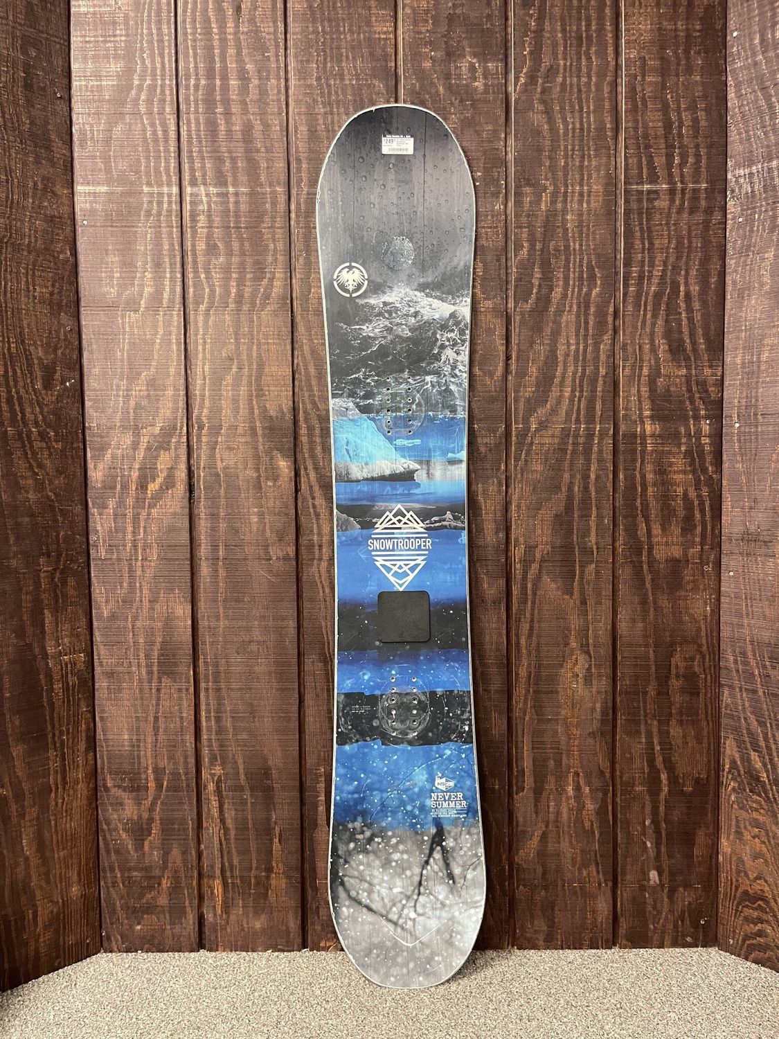 2017 Never Summer Snowtrooper Snowboard, Size 163cm