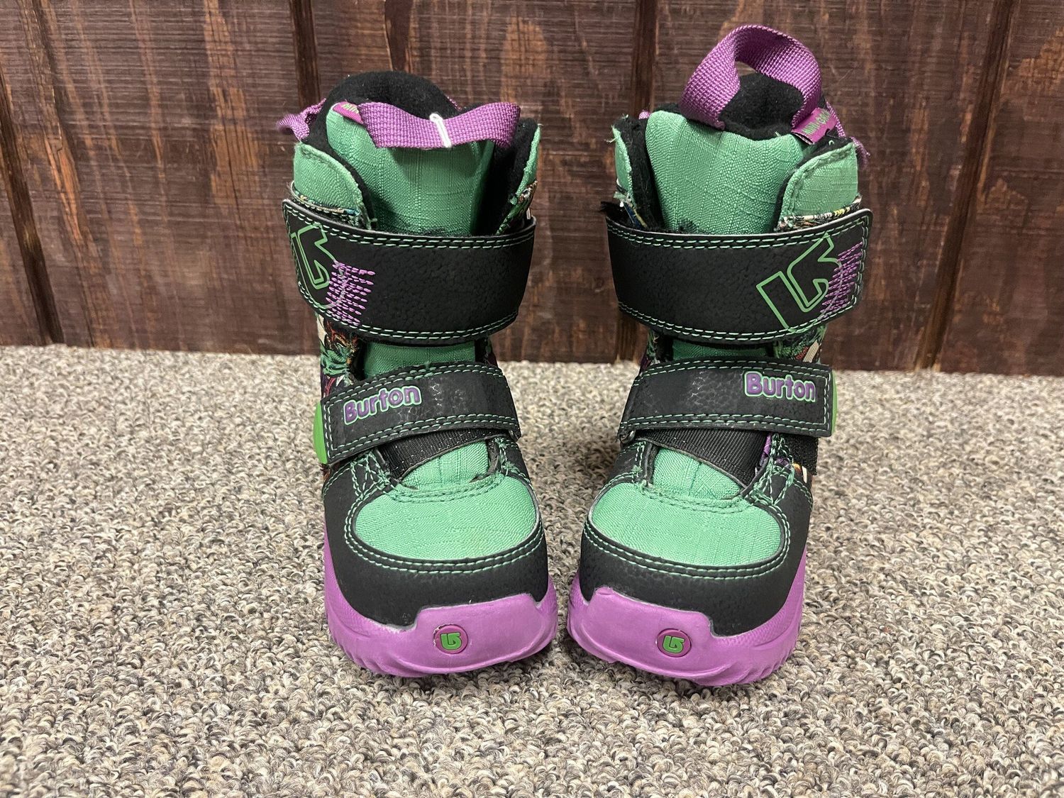 Burton Mini Grom Snowboard Boots, Size 9C