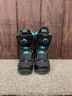 Used Salomon Pearl Boa Snowboard Boots, Womens Size 6.5