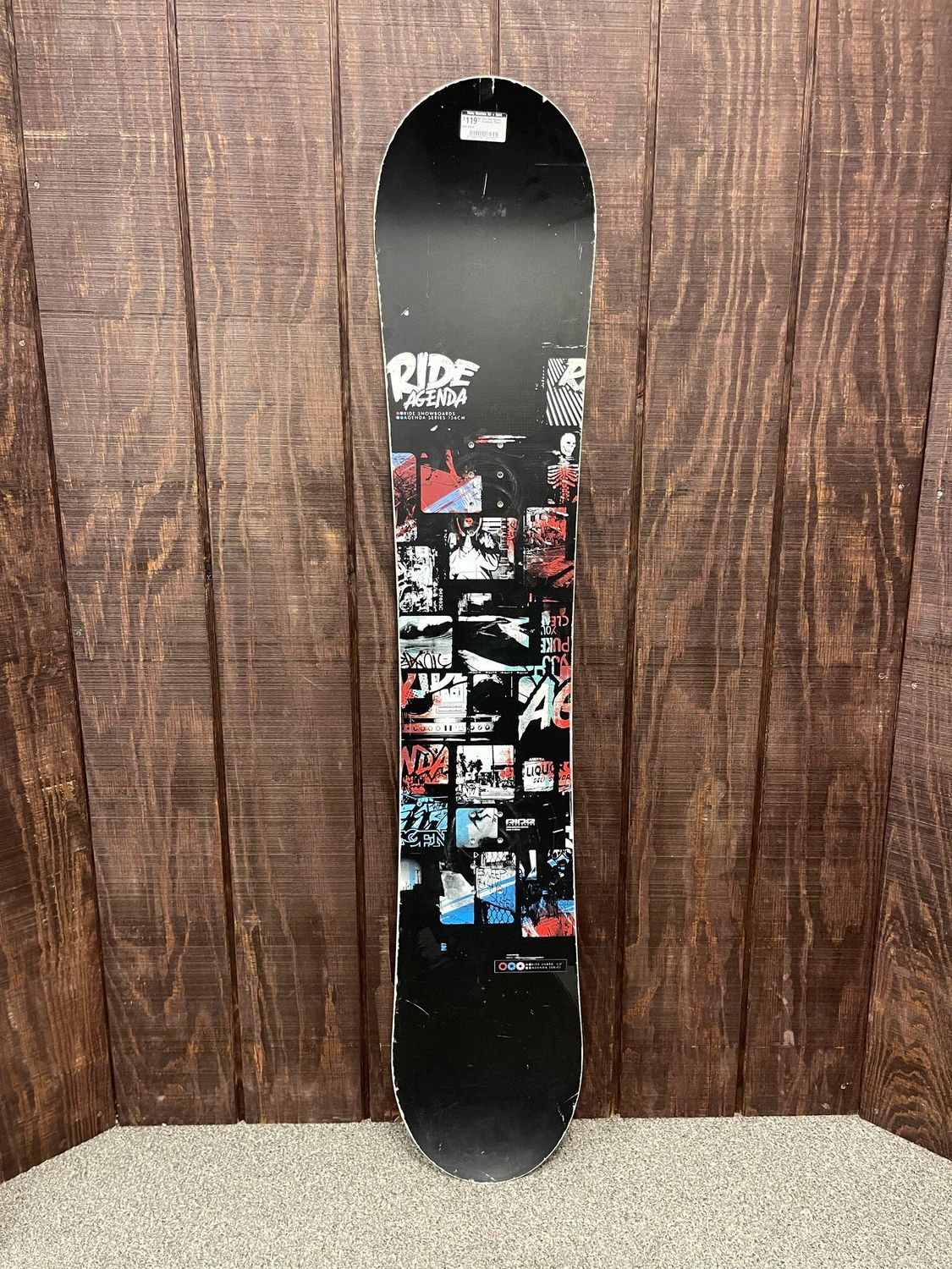 Used Ride Agenda Snowboard 156cm