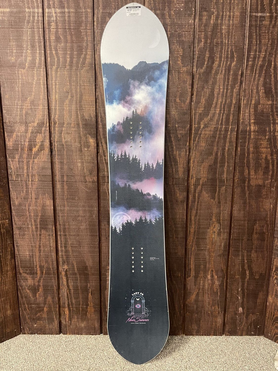 2025 Never Summer Lady FR Snowboard, Size 151cm