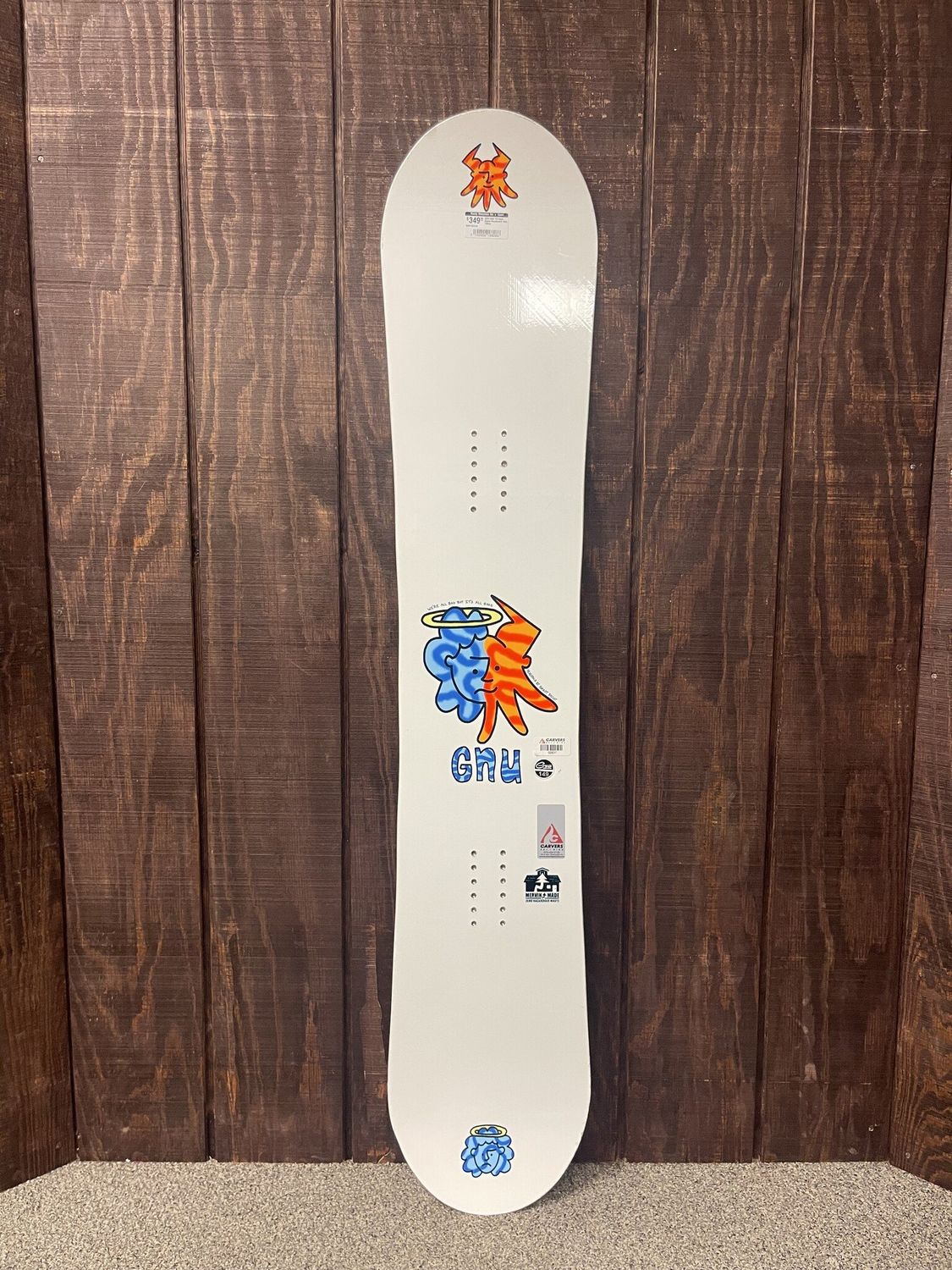 2024 GNU FB Head Space Snowboard, Size 149cm