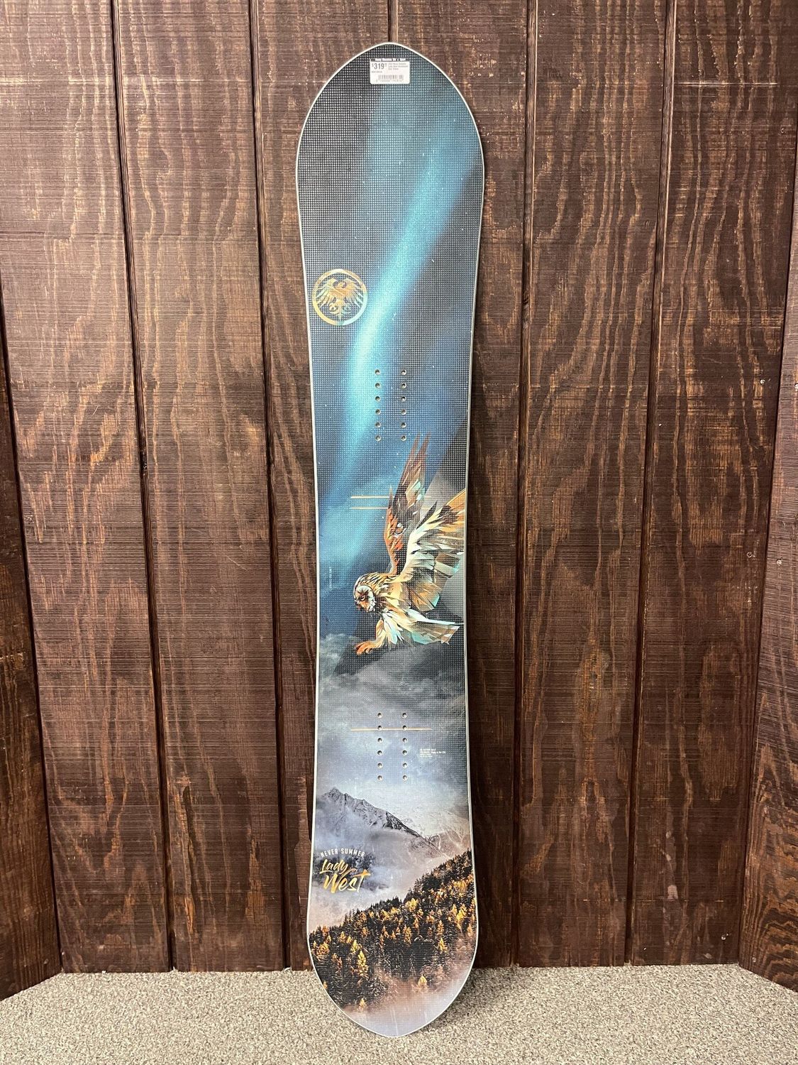 2022 Never Summer Lady West Snowboard, Size 153cm