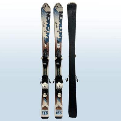 Salomon Enduro Jr. 800 Kids Skis + Salomon C5 Adjustable Bindings