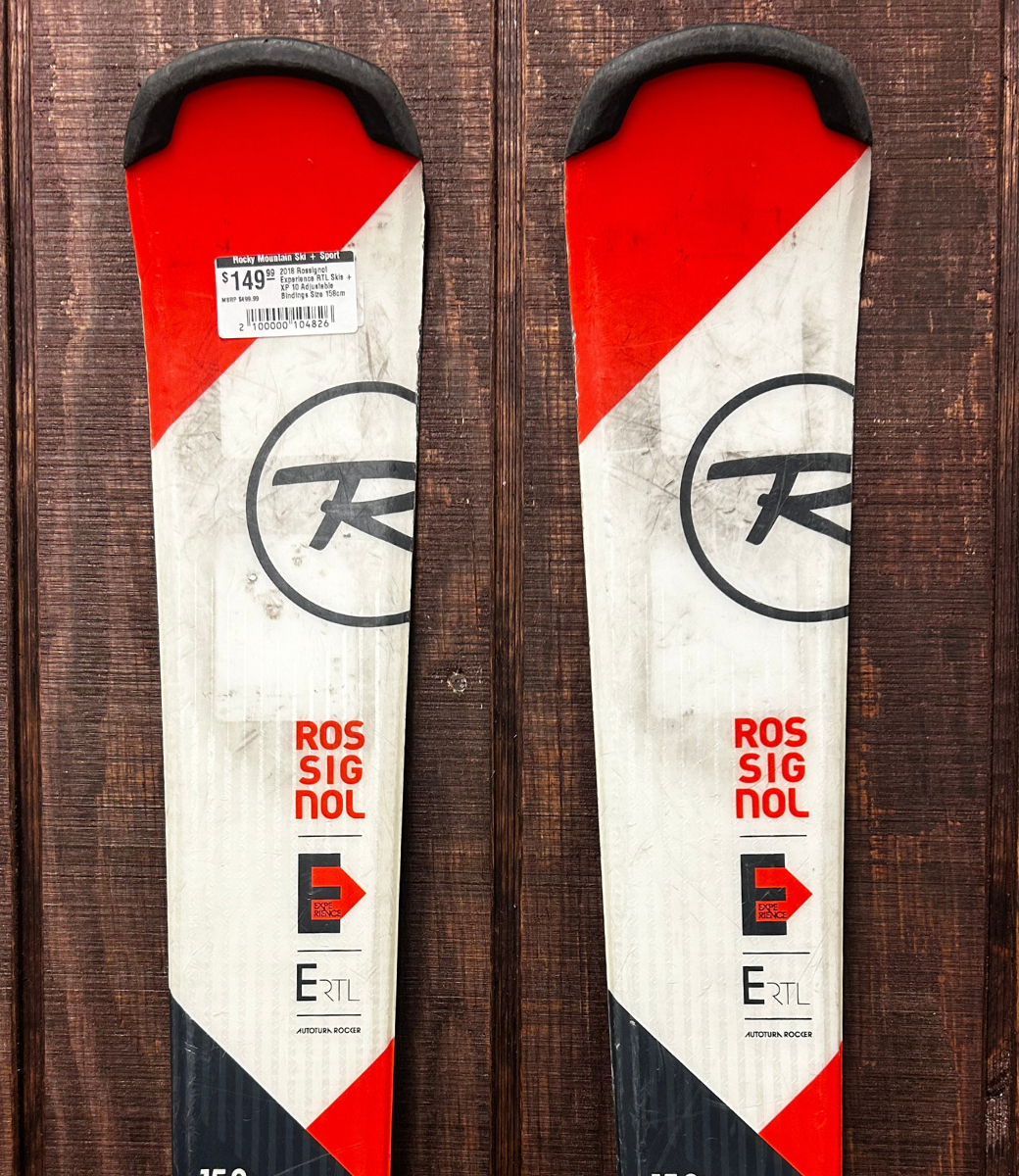 2018 Rossignol Experience RTL Skis + XP 10 Adjustable Bindings