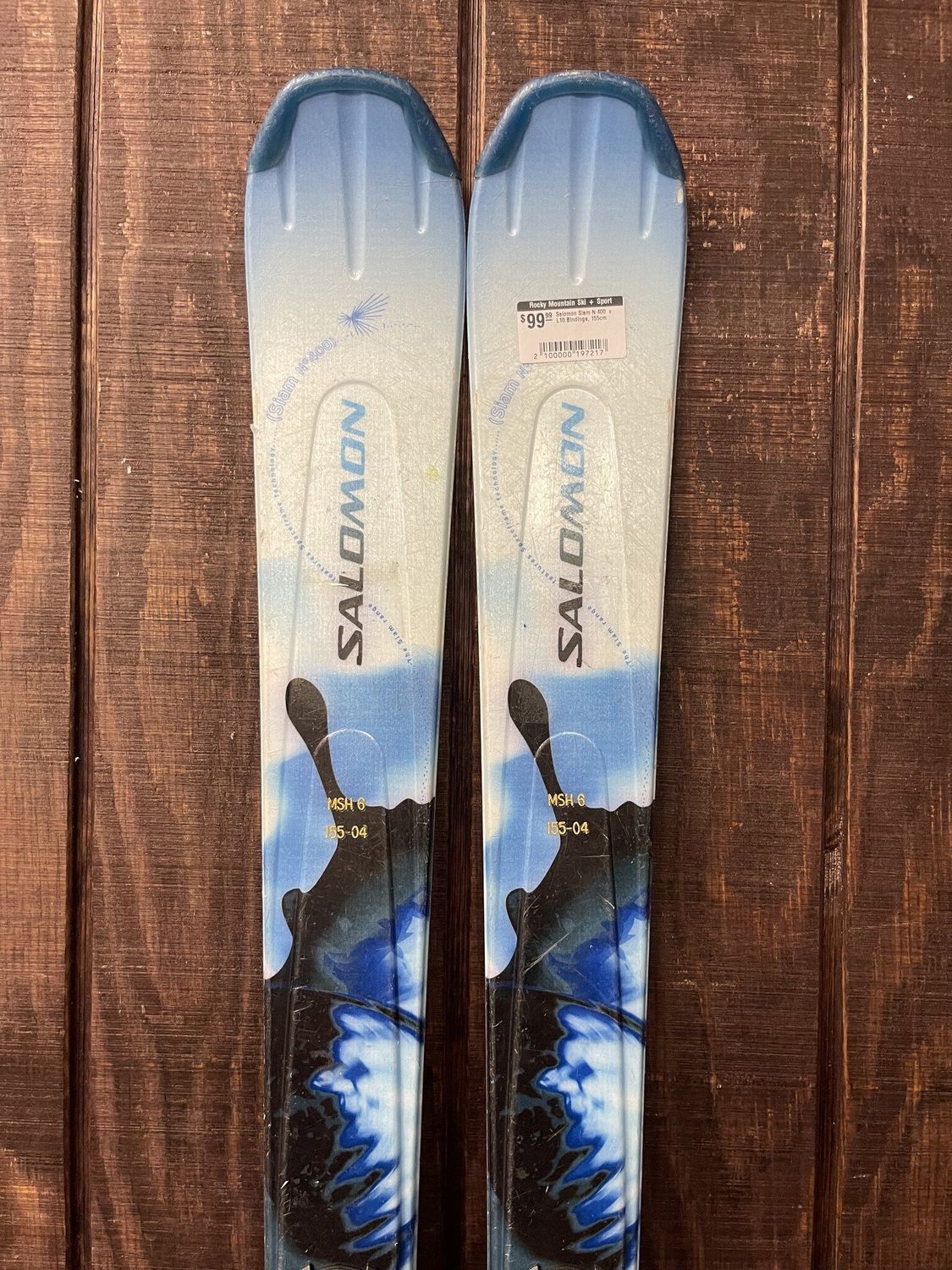 Salomon Siam N 400 + L10 Bindings, 155cm