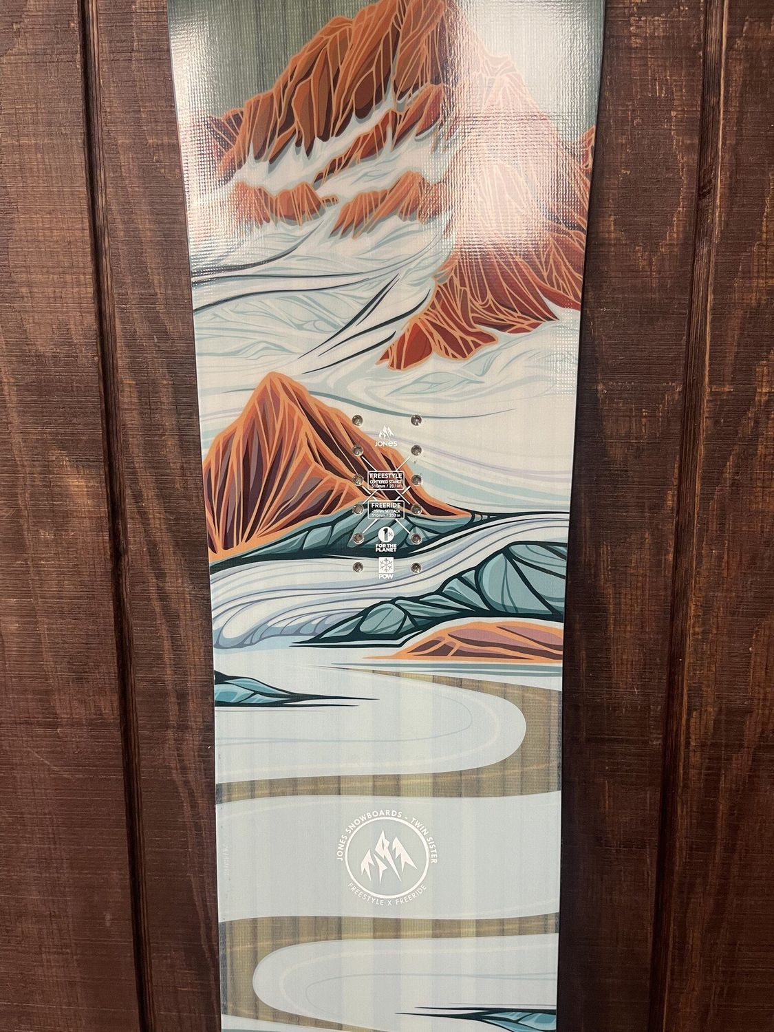 2024 Jones Twin Sister Snowboard, Size 146cm