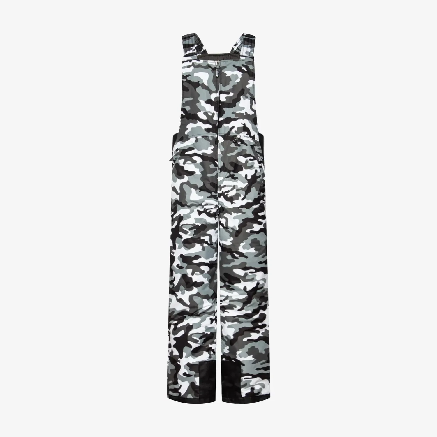 NEW Mens Arctix Essentials Insulated Bibs Overalls, Color: Camo Black, Size: S