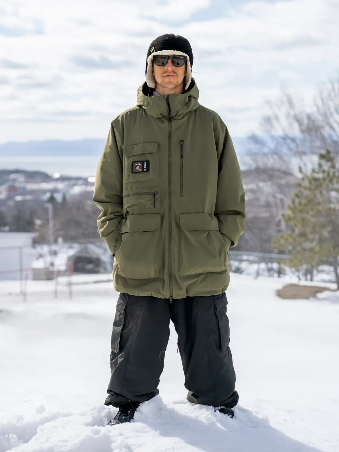 NEW Armada Men&#39;s Utility 2L INS Jacket, Color: Olive, Size: Size Large