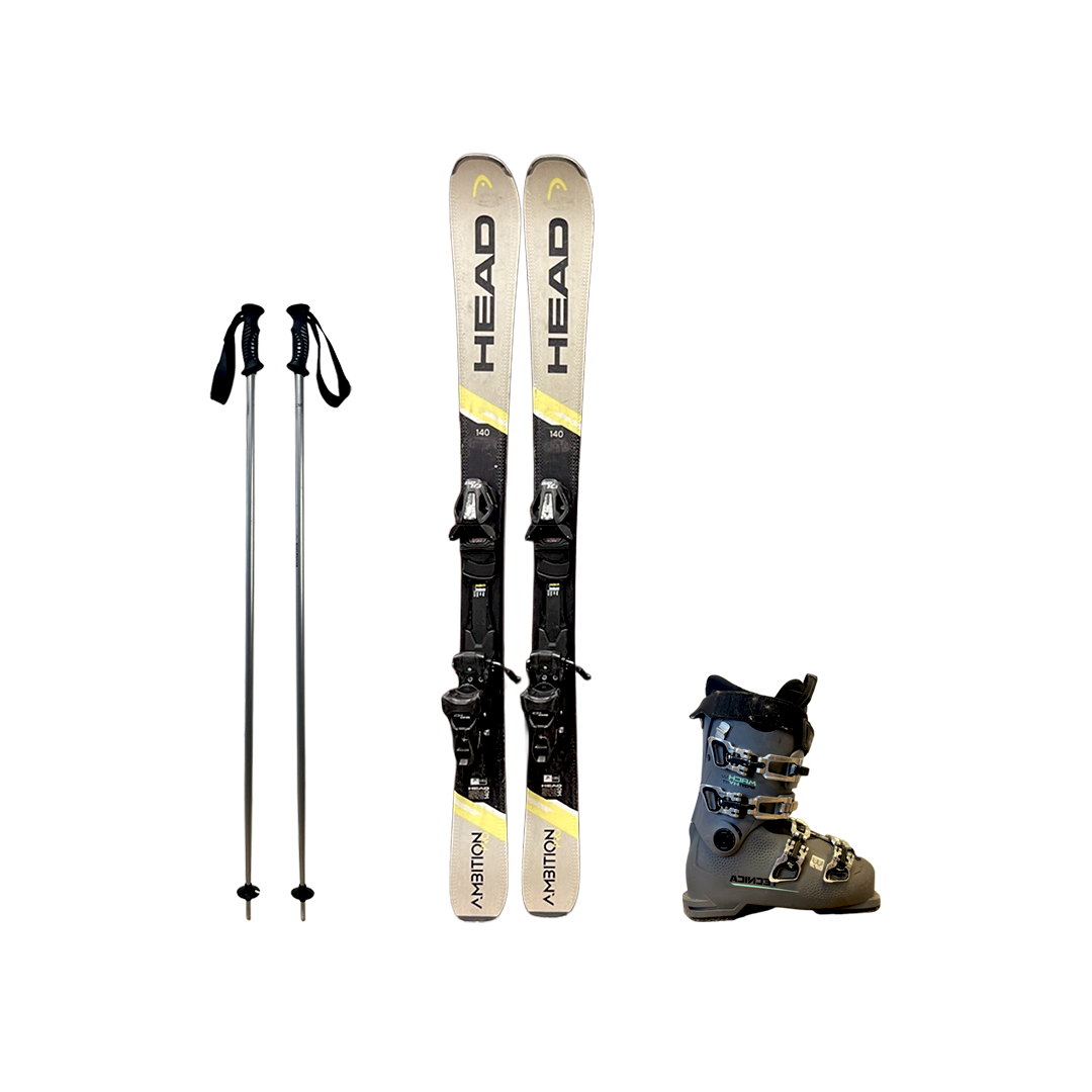 Budget Adult Ski Season Rental Package