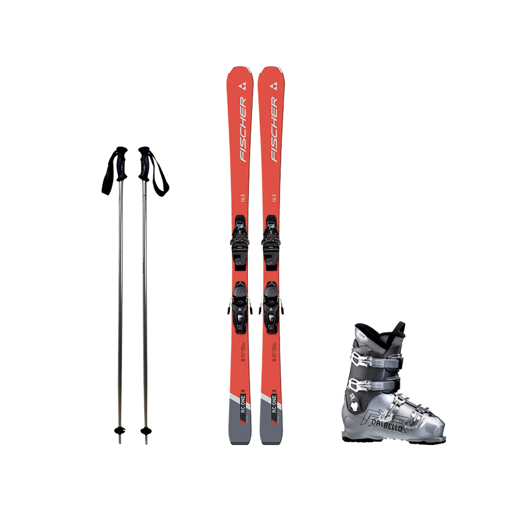 Standard Adult Ski Season Rental Package