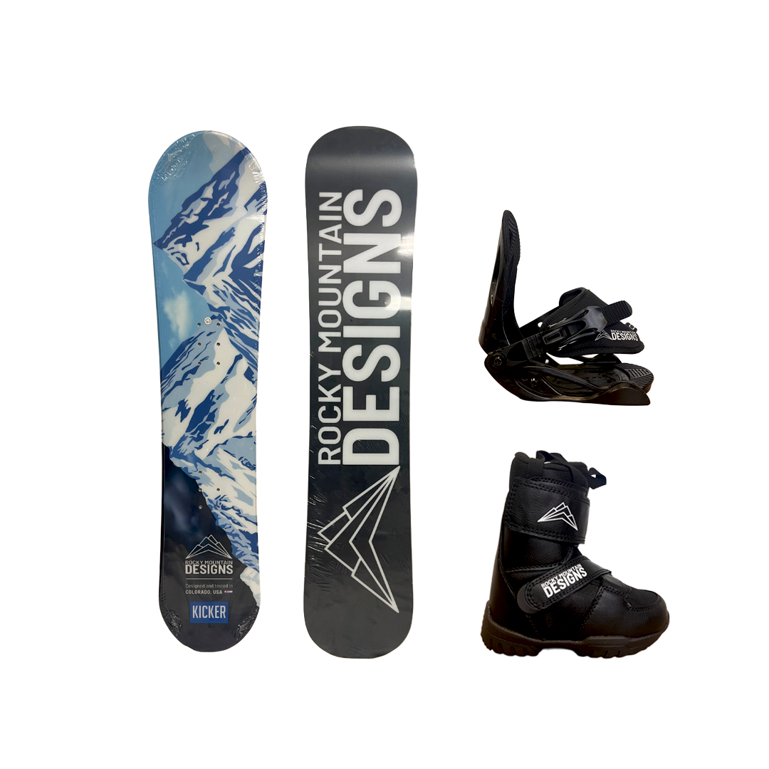 Kids Snowboard Season Rental Package