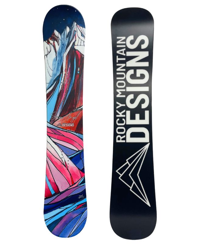 Rocky Mountain Designs Snow Angel Bundle | Snowboard + Bindings