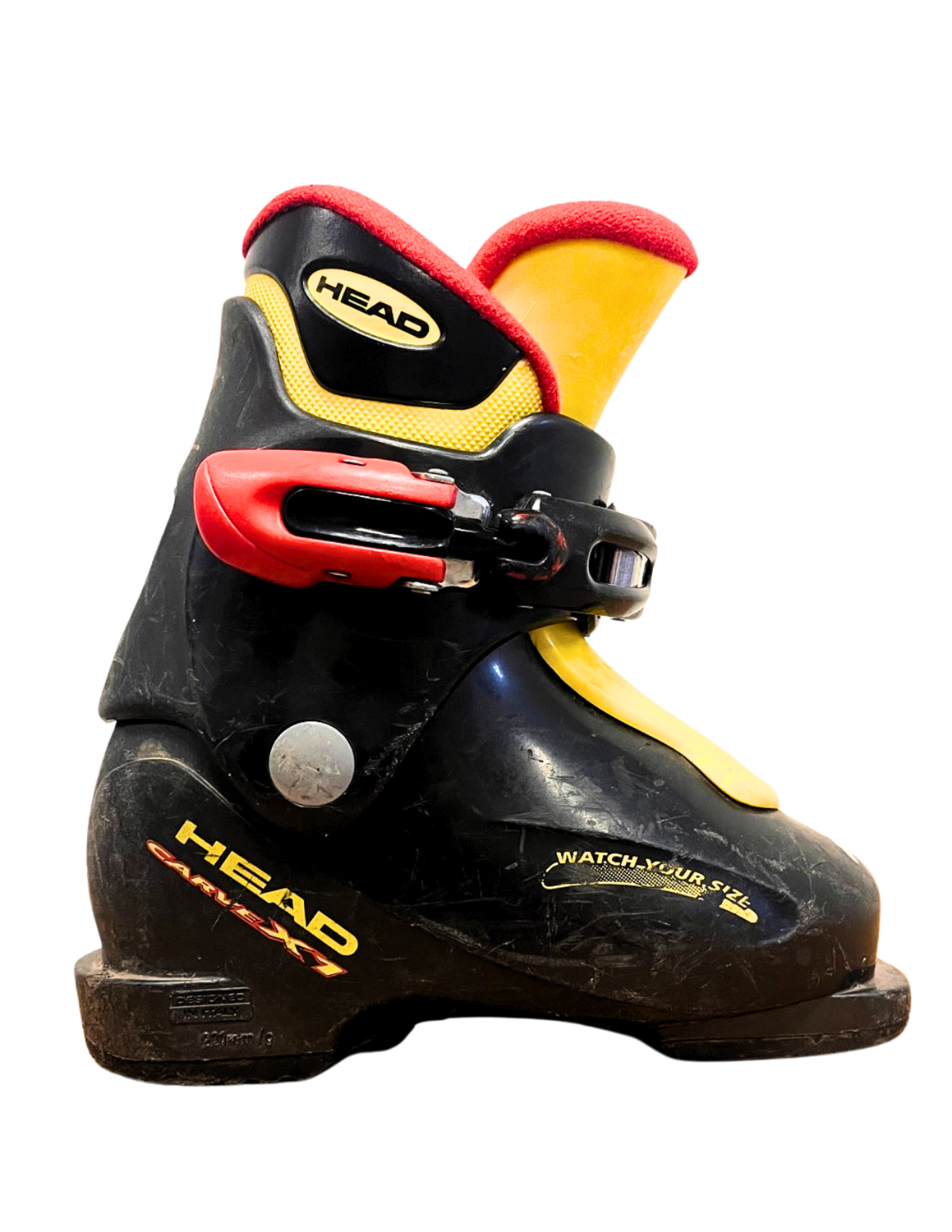 Head Carve HT1 Kids Ski Boots, Size 17.5