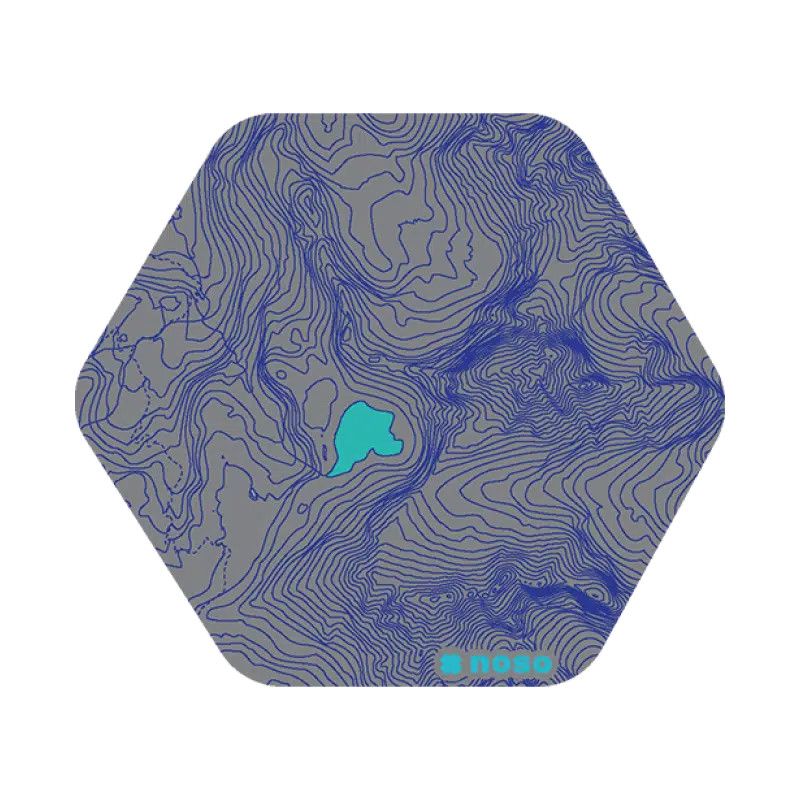 NEW Noso Clothing Patch Medium, Color: ICE FLOE LAKE