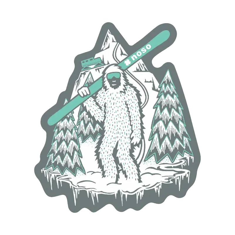NEW Noso Clothing Patch Small, Color: YETI
