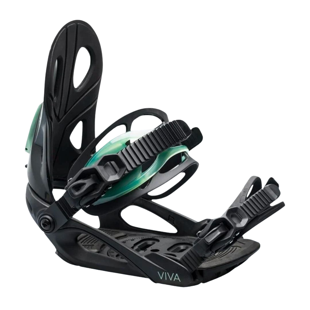 NEW Roxy Women&#39;s Viva Snowboard Bindings, Sz 4-7 S/M
