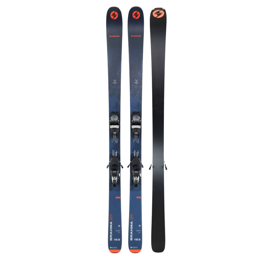 NEW 2023 Blizzard Brahma 88 SP Skis + TCX11 Demo Bindings 159 cm