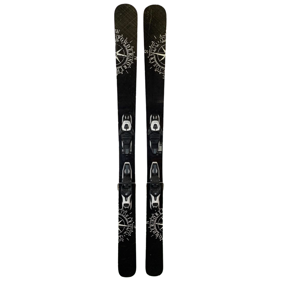 PowderNorth Skis + Salomon Z12 Demo Bindings