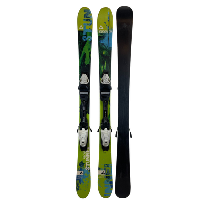 Fischer Stunner Kids Twin Tip Skis + FJ Demo Bindings