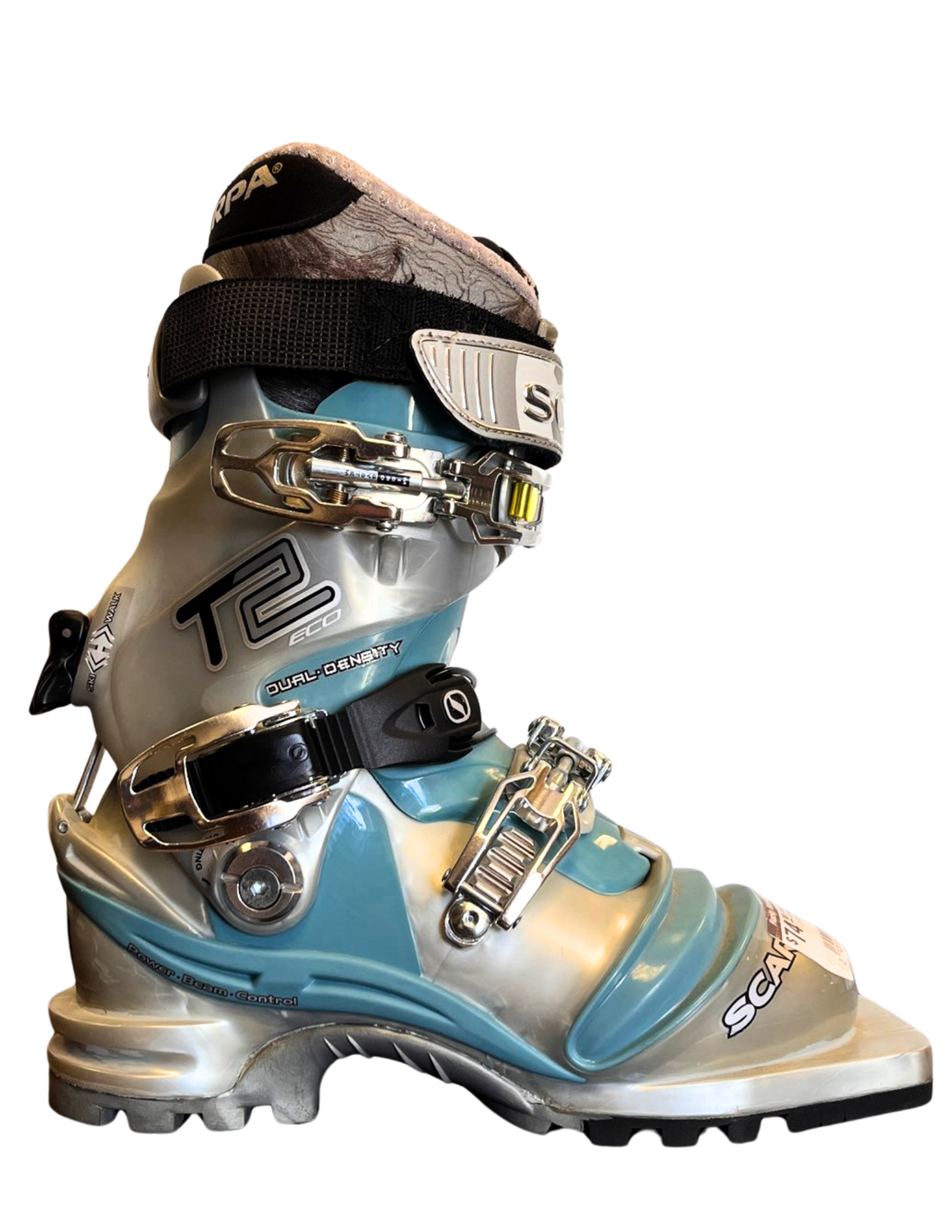 Scarpa T2 ECO Dual Density Telemark Ski Boots. Size 22