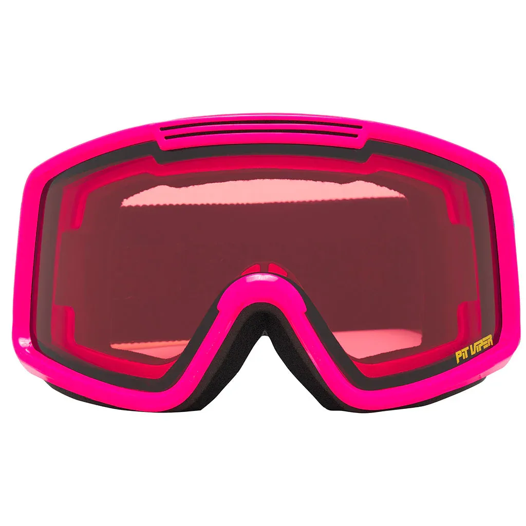 NEW Pit Viper French Fry Goggles, Size: Large, Color: Party Mountain