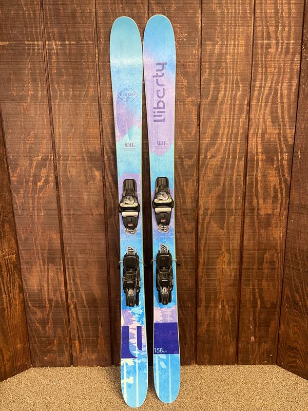 Conquer All Terrain with Liberty Genesis 96 Skis—Rocky Mountain
