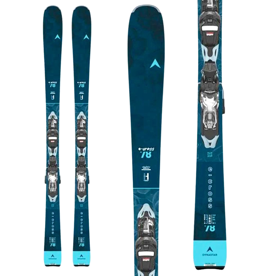 NEW 2025 Dynastar E-Cross 78 Skis + XP 10 Bindings
