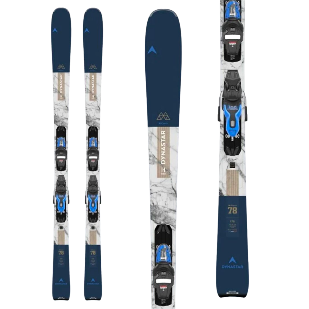NEW 2025 Dynastar M-Cross 78 Skis + XP 11 Bindings