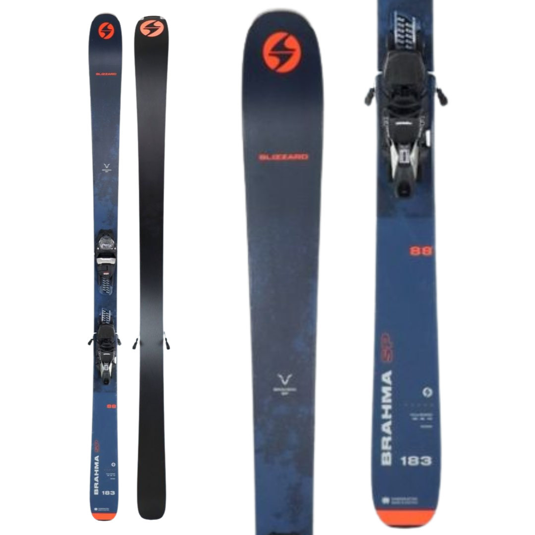NEW 2023 Blizzard Brahma 88 SP Skis + TCX11 Demo Bindings 159 cm