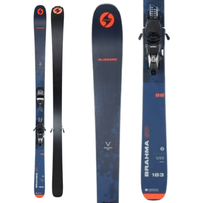 NEW 2023 Blizzard Brahma 88 SP Skis + TCX11 Demo Bindings 159 cm