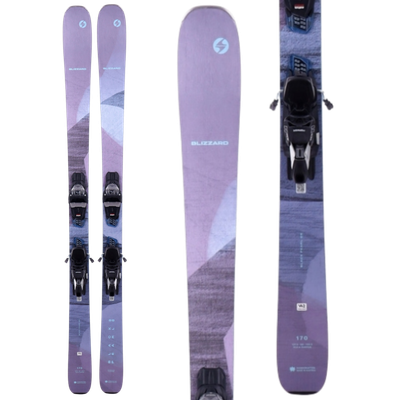 NEW 2026 Blizzard Black Pearl 88 Skis + Marker TCX11 GW Bindings