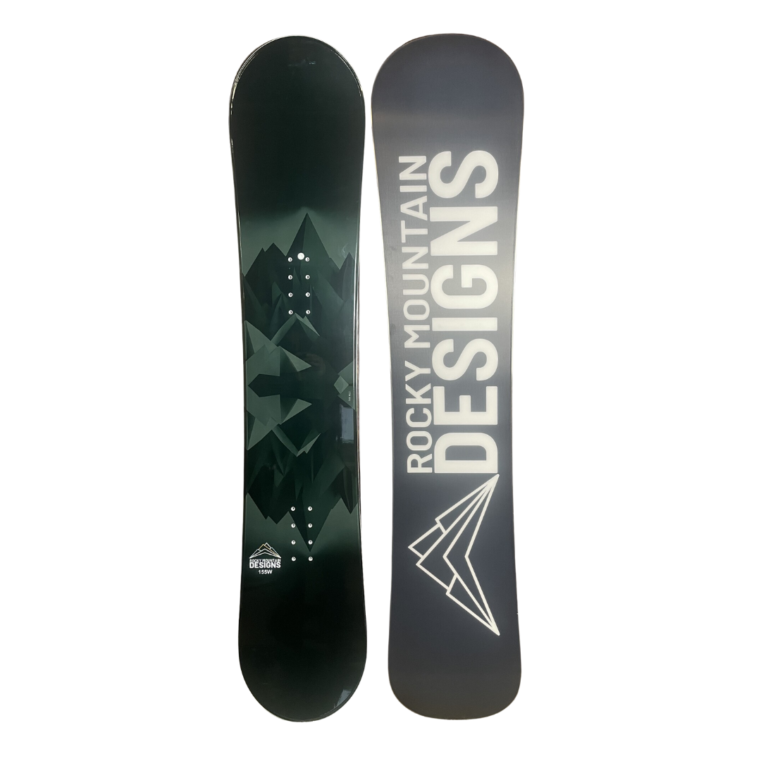 New 2025 RMD Meridian Dark Knight Edition Hybrid Camber Snowboard