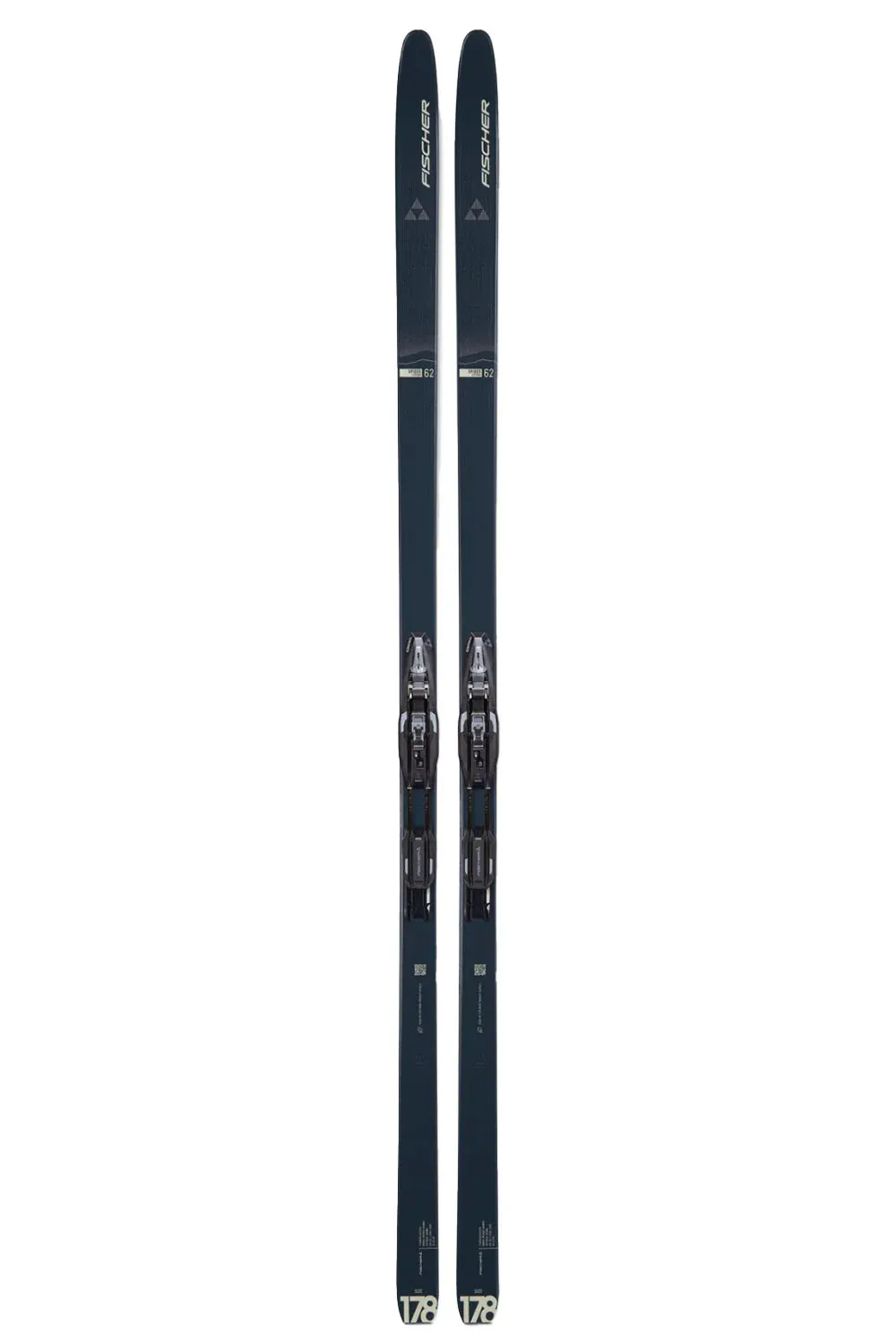 NEW Fischer Spider 62 Crown Xtralite Mounted Cross Country Ski
