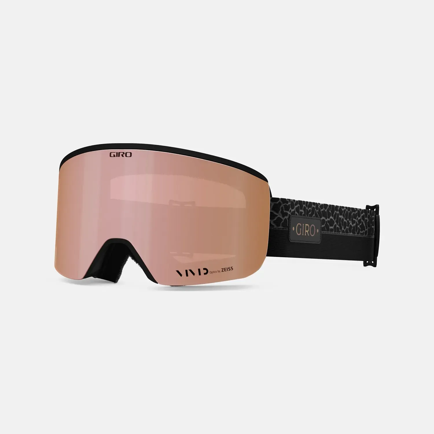 NEW Giro Adult Ella Goggles w/Extra Lens, Color: Black Rails Rose Gold, Size: Vivid Rose-Gold