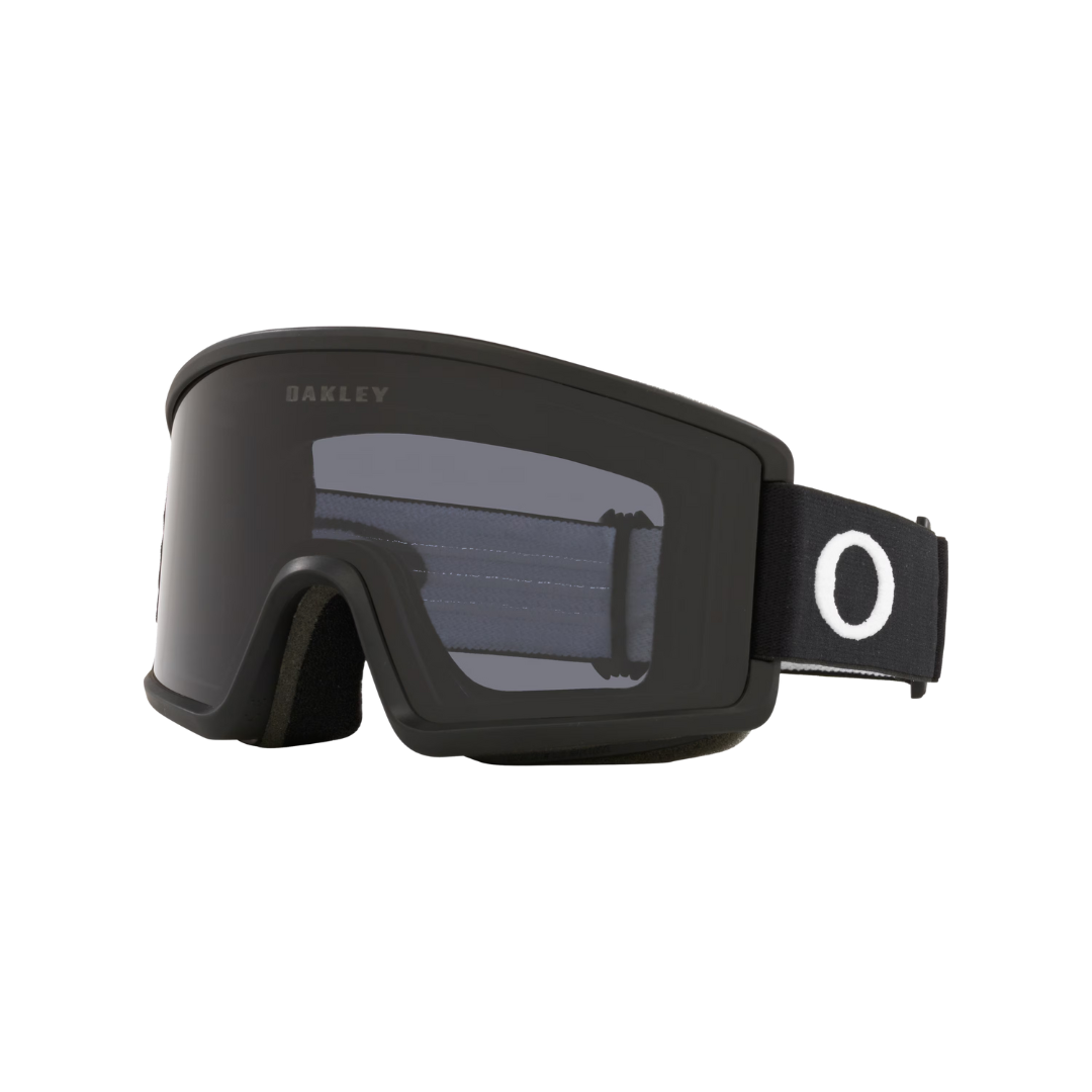 NEW 2026 Oakley Target Line Goggles, Attribute 1: Dark Grey, Attribute 2: Matte Black, Attribute 3: Large