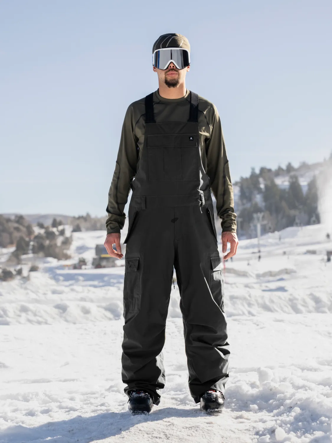 NEW Armada Men&#39;s Sumpter 2L Bib, Color: Black, Size: Small