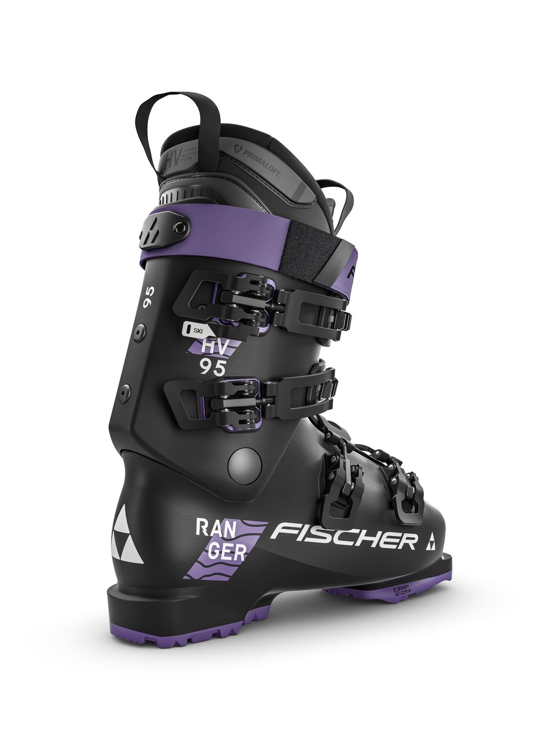 NEW 2026 Fischer Ranger GW 95HV Ski Boot Black/Purple