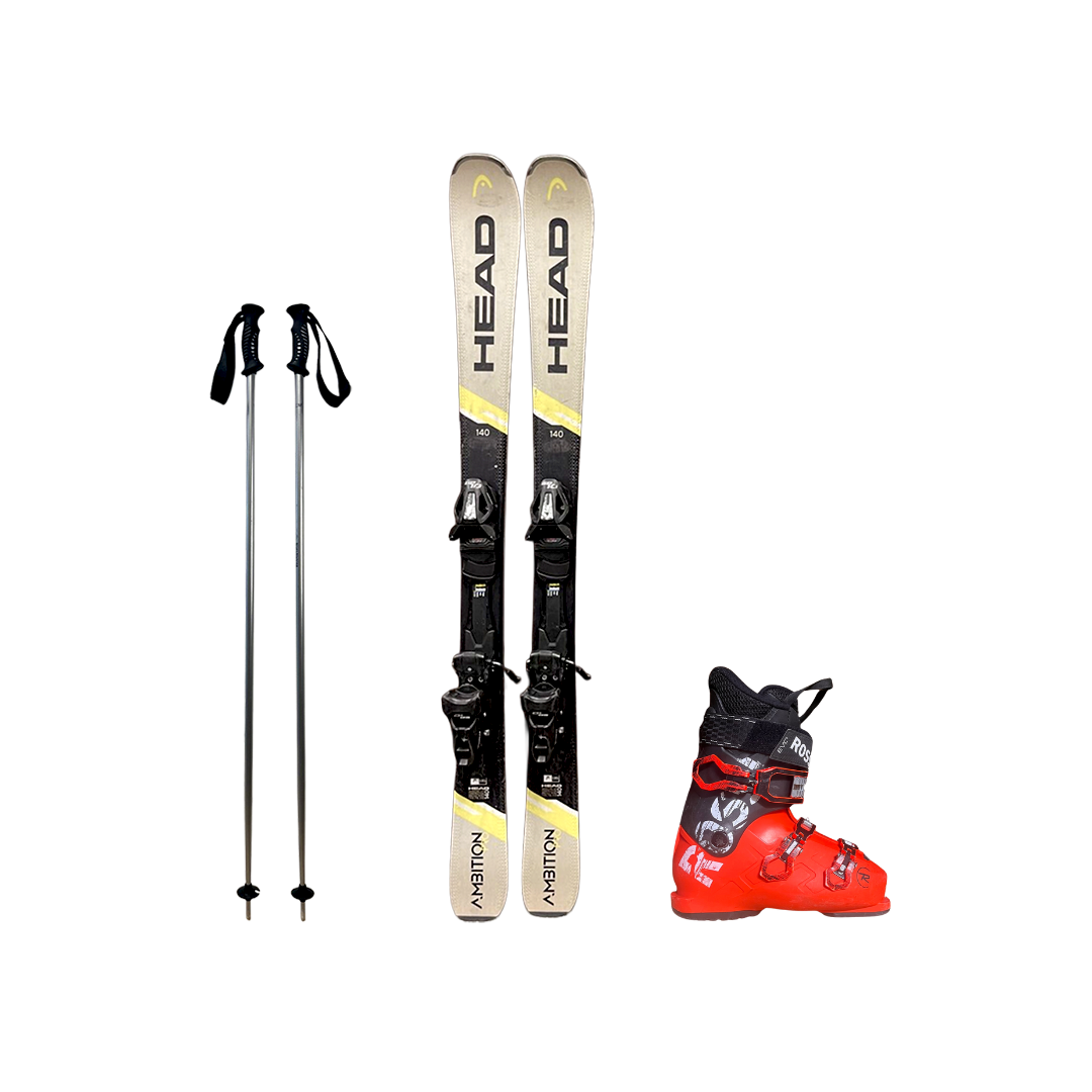 Budget Friendly Adult Ski Season Rental Package