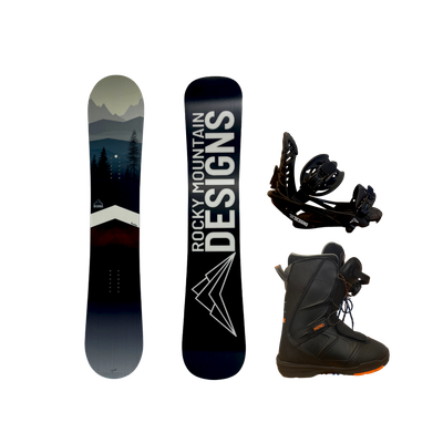 Performance Adult Snowboard Season Rental Package