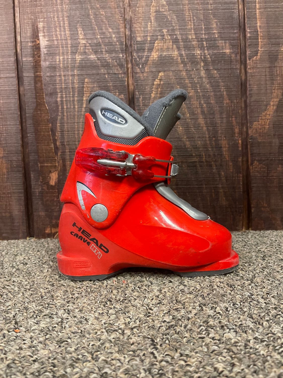 Head Carve HT1 Kids Ski Boots, Size 17.5