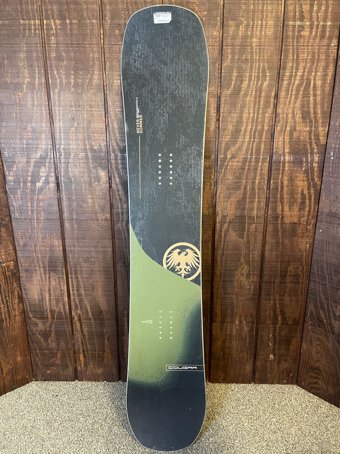 2025 Never Summer Cougar Snowboard, Size 157 WIDE