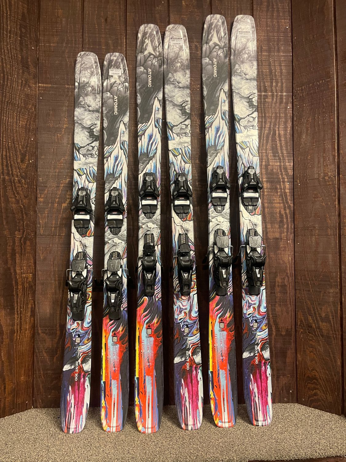 2025 Atomic Bent Chetler 100 + Strive 13 Bindings