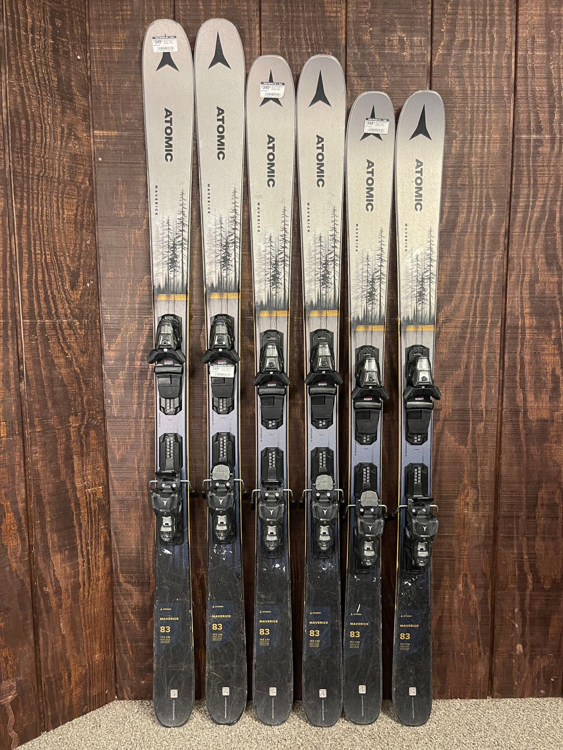 2024 Atomic Maverick 83 Skis + M10 Bindings