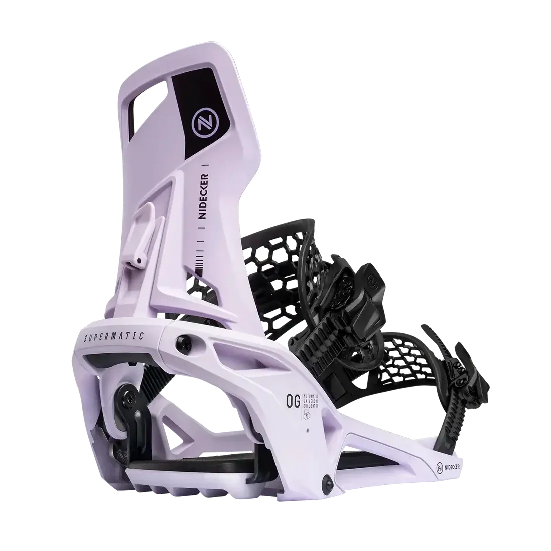 NEW 2025 Nidecker Supermatic Snowboard Bindings