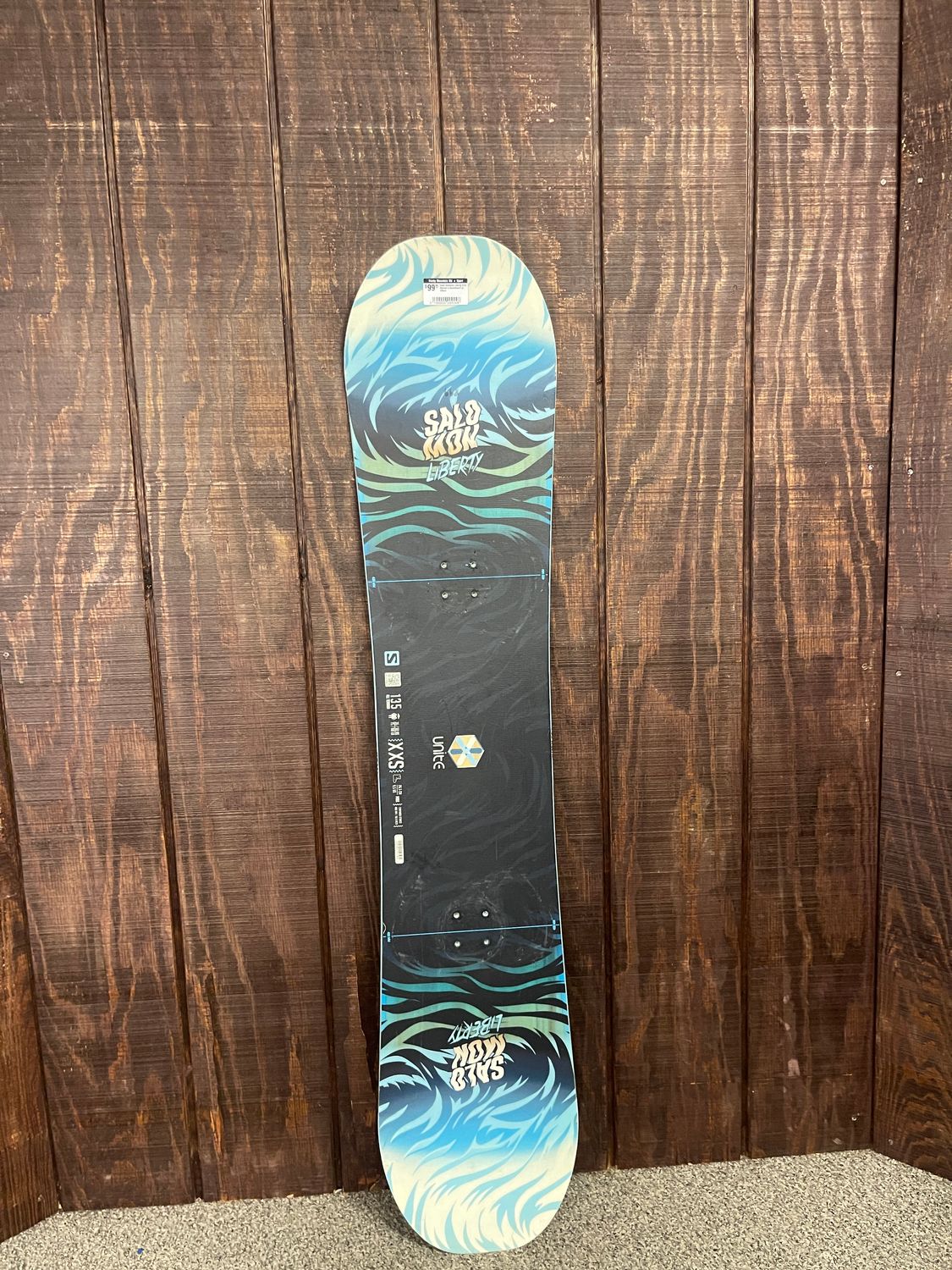 Used Salomon Liberty XXS Women&#39;s Snowboard sz: 135cm