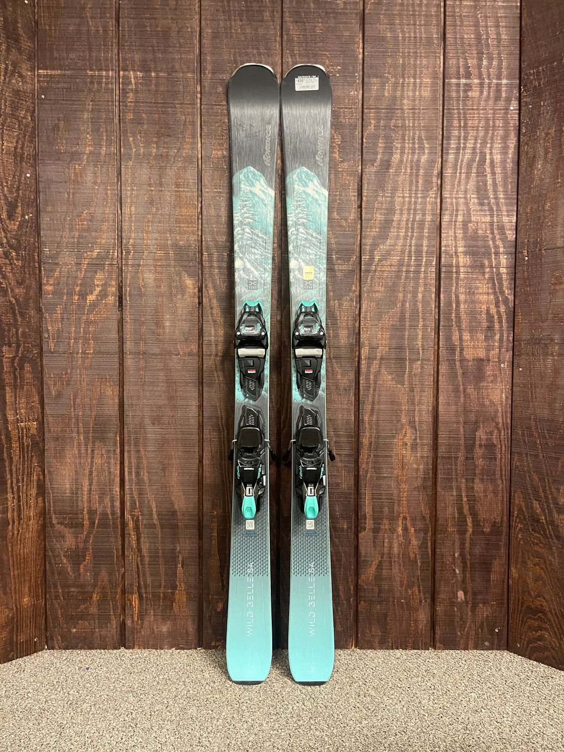 2025 Nordica Wild Belle 84 Skis + TP2 11 Bindings, 150cm