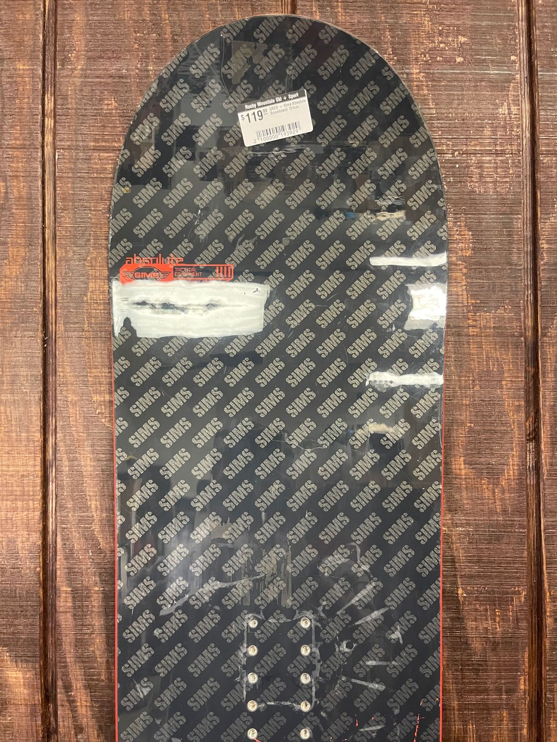 USED - Sims Absolute Snowboard 151cm
