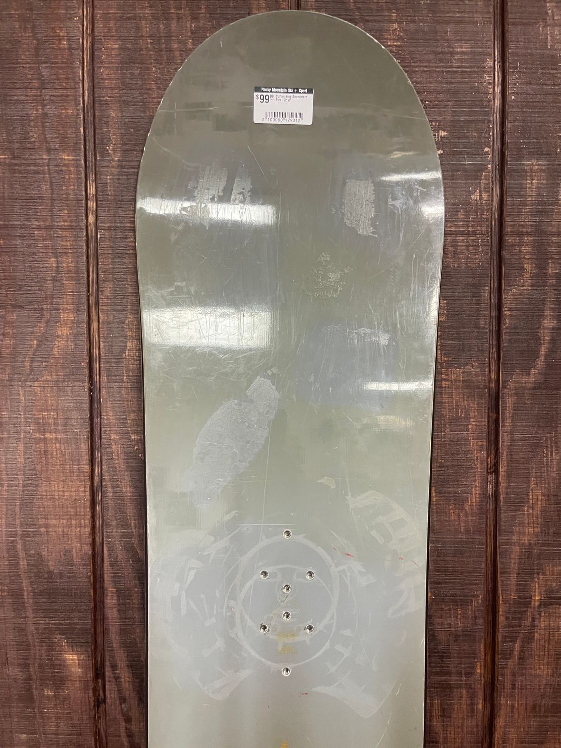 Used Burton King Snowboard 162cm Wide – All-Mountain Freestyle