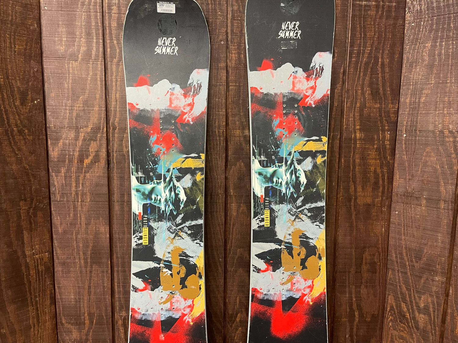 Used 2022 Never Summer Proto Slinger Snowboard